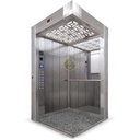 Full Stainless Steel Silver Brushed Cabin — 6 Persons, Heavy Steel Frame, Nehbandan Stone Floor