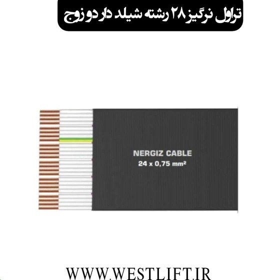 [HAA-00046] Travelling Cable — 28 Cores, Two Shielded Pairs