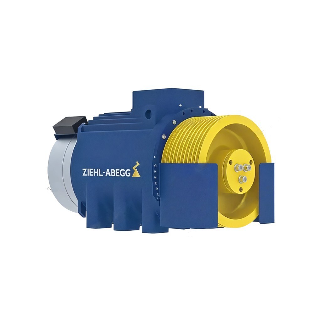 [HAA-00168] Ziehl-Abegg Gearless Motor SM250 26.4 kW 2.5 m/s Type 45B