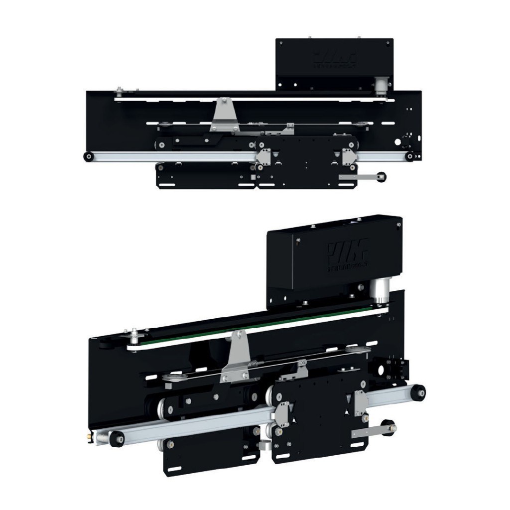 [HAA-00228] درب کابین نیمه‌اتوماتیک بهران BN700 700×2600 میلی‌متر بازشو راست دو لته