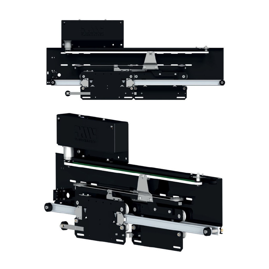 [HAA-00231] درب کابین نیمه‌اتوماتیک بهران BN700 800×2600 میلی‌متر بازشو چپ دو لته