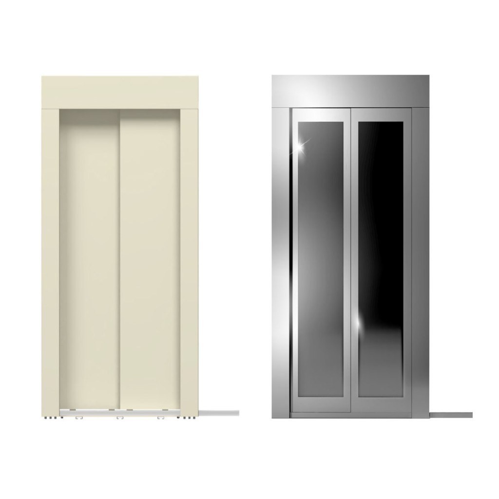 [HAA-00265] Behran Automatic Telescopic Landing Door BZ500 900×2300 mm Right-Opening Two-Panel