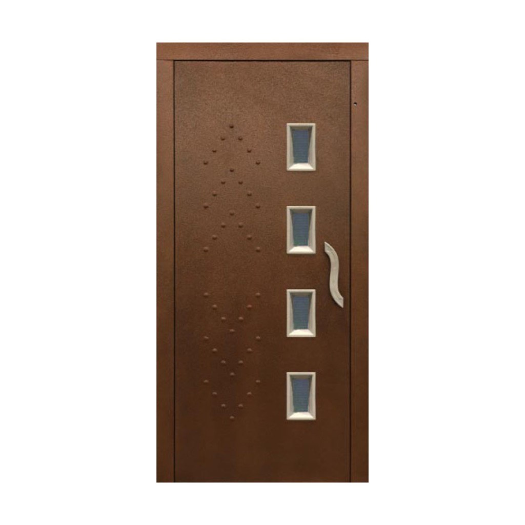 [HAA-00397] درب لولایی بهران BW120 چرم بژ بازشو راست (کد سازنده 831)